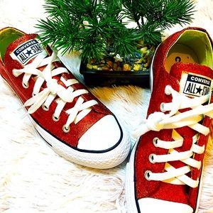 Ruby Red All Star Converse